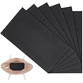 PH PandaHall 6pcs Black Handbag Base Shaper, 9.8 x 5 Inch Bag Purse Bottom Insert Plastic Bag Stabilizer Bag Liner Board Rectangle Sheet for Handbag Tote Leather Purse Bag Backpack Knitting Bag