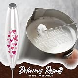 PowerLix Milk Frother Handheld Whisk 19000rpm with Stand view 5