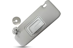 UMISHI Sun Visor for Chevy Cruze 2011-2019 Sun Visor Replacement Number 95034256 95034253 84126667 84126658(Grey(Left Driver Side))