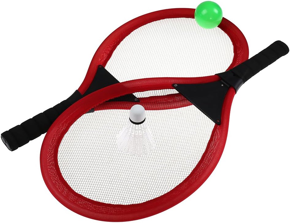Waterstone Soft Tennis Rackets Set With Shuttlecock and Badminton