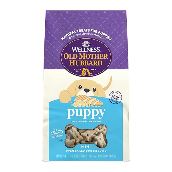 WELLNESS OLD MOTHER HUBBARD CLASSIC PUPPY DOG BISCUITS,...