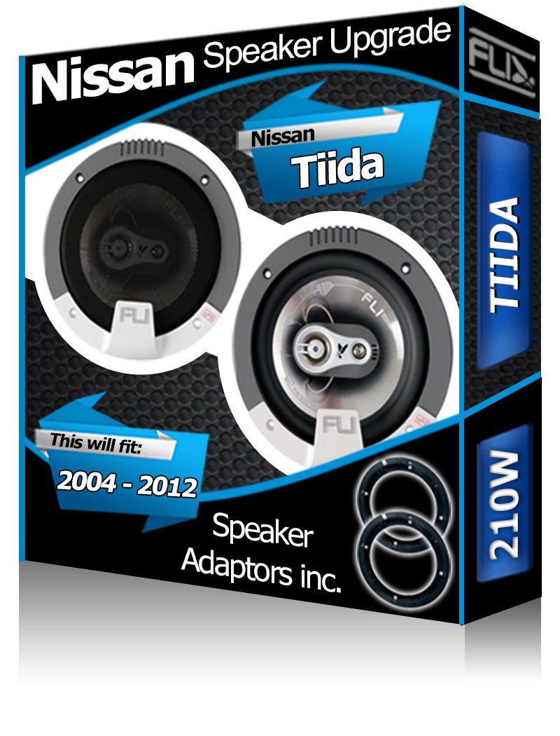 Nissan Tiida Front Door Speakers Fli car speakers + Amazon.co.uk