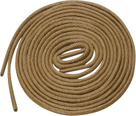 Amazon Co Jp Uxcell 靴ひも 丸紐 丸型 シューレース ワックスコットン 水に強く耐える材料 2ペア シューズ バッグ