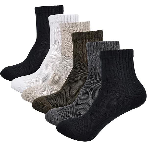 Calzini Sportivi Marini Blu Navy Per Uomo, 6-12 Paia, Athletic Crew Socks Cotone, Taglie 9-11 E 10-13