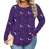 Anymiss Winter Plus Size Tops for Women 2026 Spring Sweaters Long sleeve Tshirts L-5XL