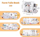 Firtink Soft Baby Book Black and White Sensory Cloth Toy Infant Toy view 2
