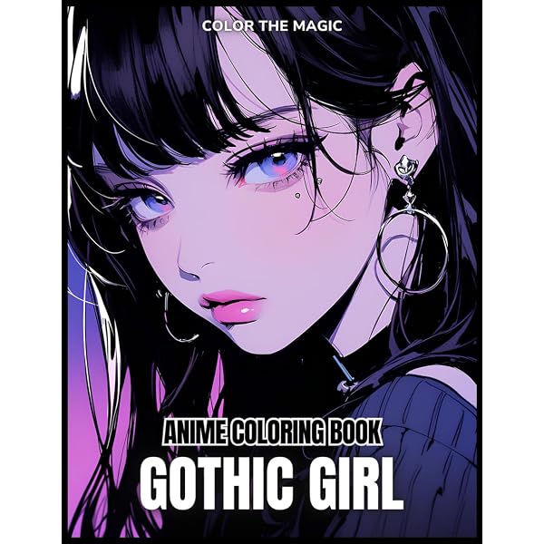Amazon.com: Gothic Boys: Manga & Anime Coloring Book: Explore Dark
