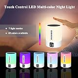 Biseoamz Night Light Bluetooth Speaker White Noise Alarm Clock Lamp view 3