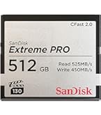 Amazon.com: SanDisk 512GB Extreme PRO CFast 2.0 Memory Card