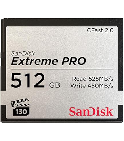 Angelbird AV PRO CFast 2.0 Card 512GB ② Angelbird 512GB AV Pro CF CFast 2.0 Memory Card AVP512CF