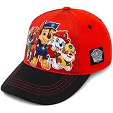 Nickelodeon Paw Patrol Boys Baseball Caps &ndash; Chase, Marshall, Rubble, Rocky &amp; Friends, Adjustable Kids Hat, Ages 2&ndash;5