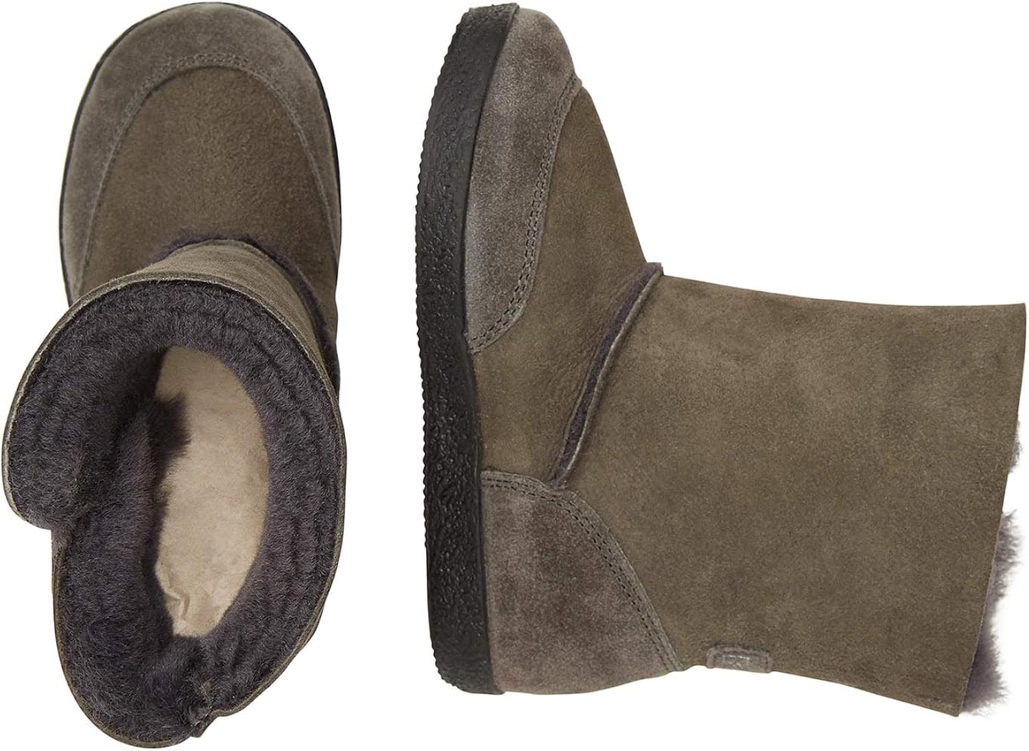 Falcotto Carl-Suede Boots Grey 19, 3 UK Child - Image 3