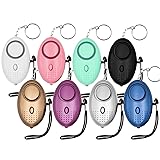 KOSIN Safe Sound Personal Alarm, 8 Pack 140DB