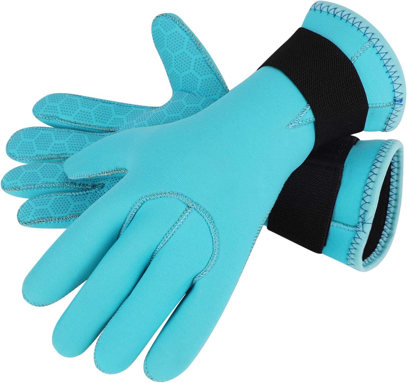 Men Women Neoprene Wetsuit Gloves 3mm Surfing Scuba Diving Gloves Anti