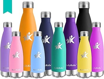 Amazon Co Jp Kollykolla ステンレス水筒 魔法瓶 真空断熱 マグ マイ