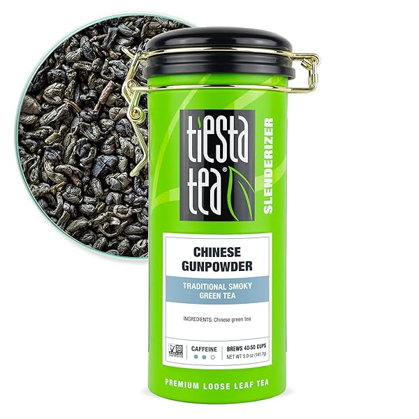 TIESTA TEA – CHINESE GUNPOWDER, LOOSE LEAF, TRADITIONAL...