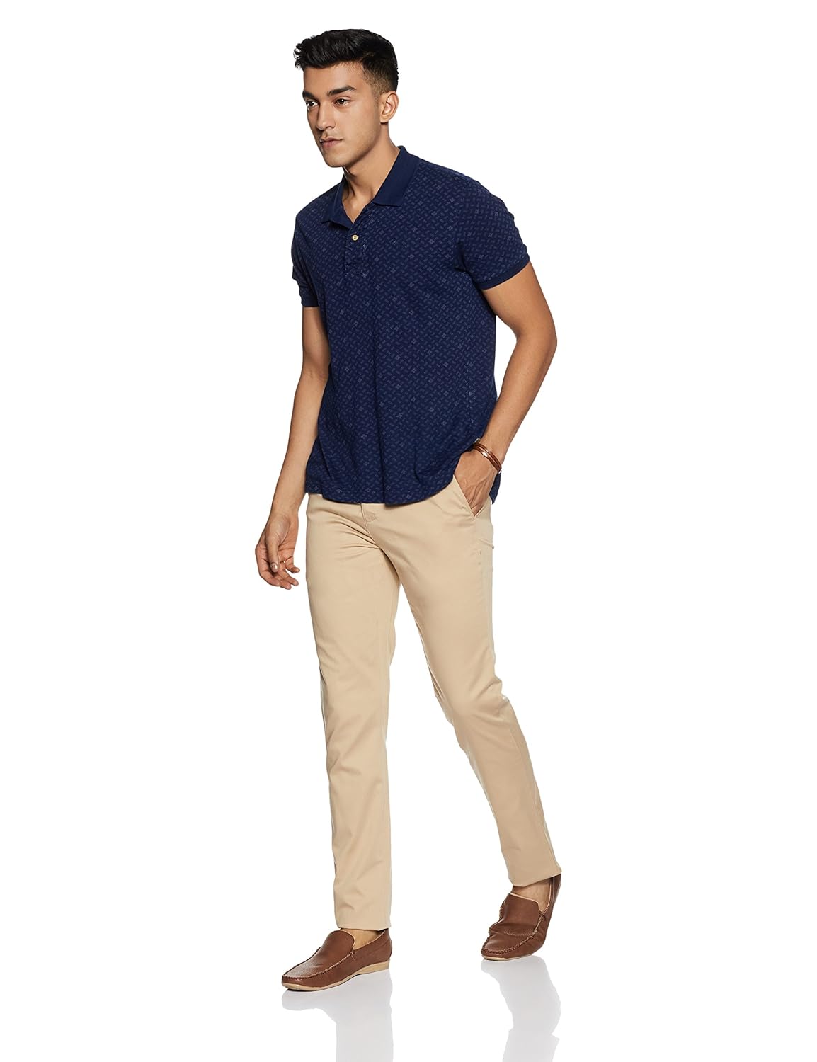 parx men's slim fit casual trousers