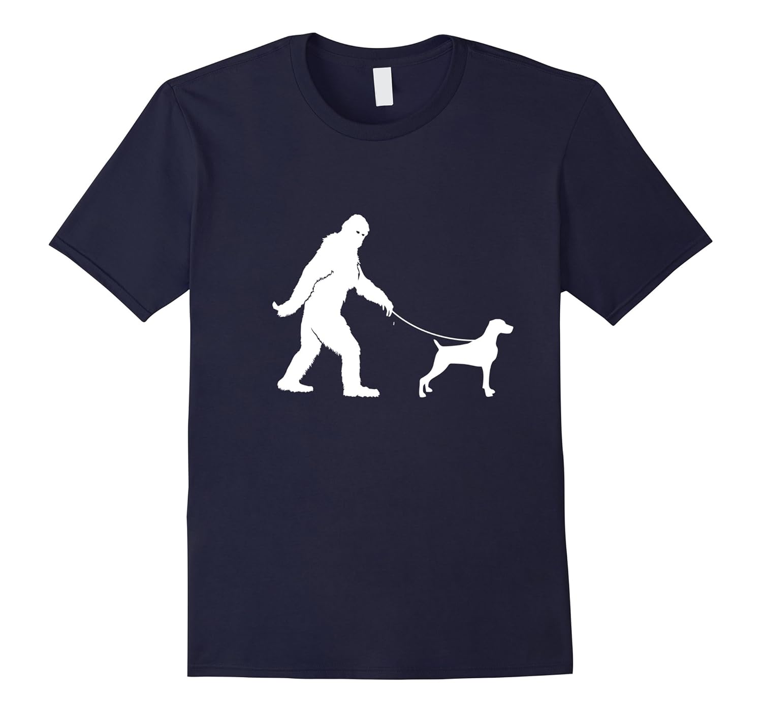 Bigfoot Fun Weimaraner Shirt Funny Cute Sasquatch Dog Gift-ANZ