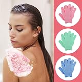 Sibba 6Pcs Exfoliating Gloves Body Scrub Mitts for Shower & Spa view 4