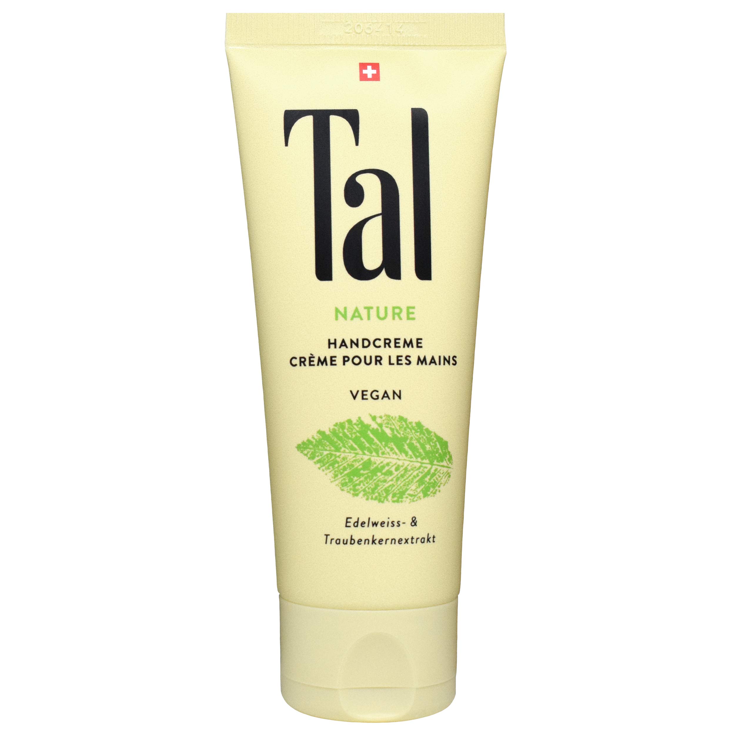 Tal Nature Hand Cream 75 ml, 100% Natural Cosmetics, Vegan, Protects and Regenerates the Damaged Skin Barrier, Soothes Acute Skin Irritation, Absorbs Quickly and Provides Long Moisture
