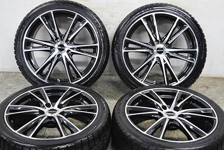 Amazon 中古 スタッドレスタイヤ ホイール 18インチ 225 40r18 7 5j 18 38 ホットスタッフ ネクセン Kh 258kt4 Ktk1 タイヤ ホイールセット 車 バイク