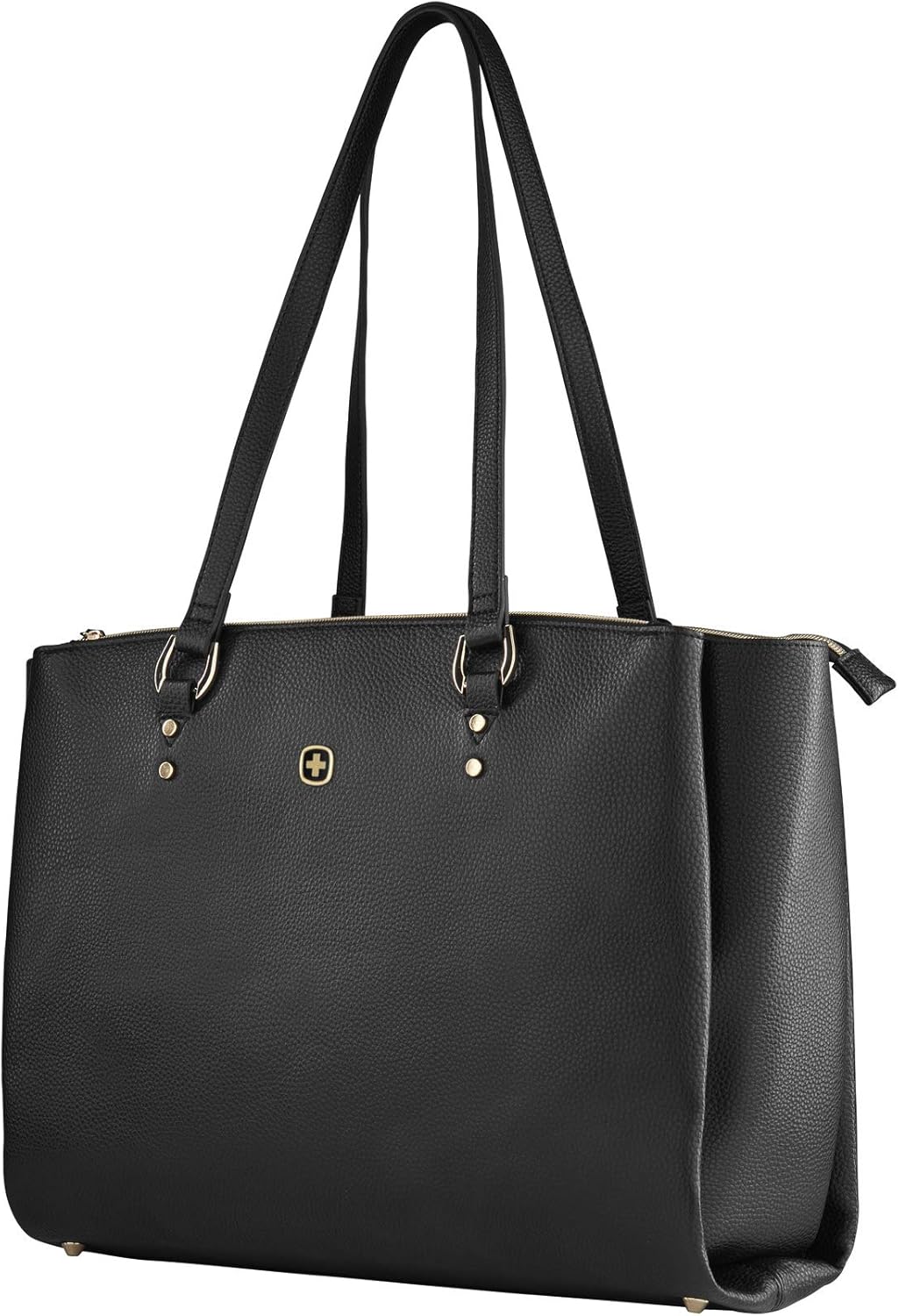 Wenger 606495 Rosalyn 14" Women's Business Tote Bag, Padded Laptop Compartment with Inner Zippered Pockets in Black (20 litres), 38 cm - Image 3