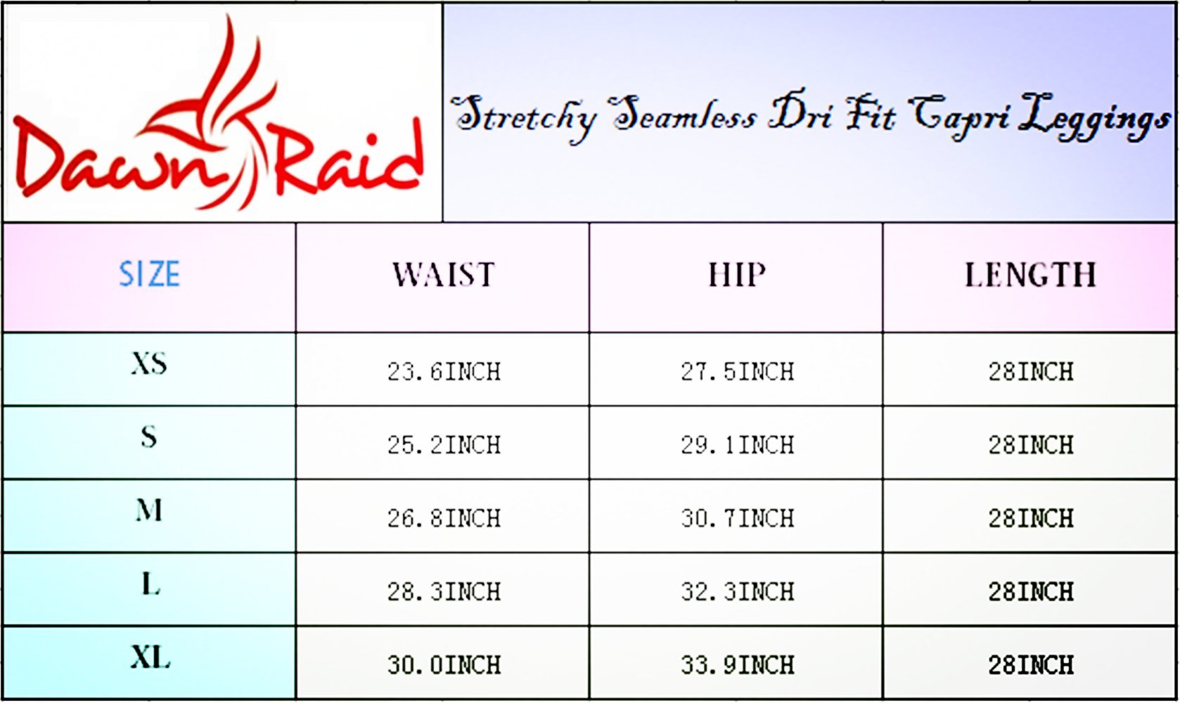 Yoga Capris Pants for Women Active Leggings with Pockets Running Tights M