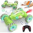 XIKERAY Gesture Sensing RC Stunt Car Toys for 6-12 Years Old Boys Gifts, 2.4Ghz Hand Controlled Remote Control Car with Spray, Light, Music, 4WD, 360°Rotating for Kids Age 7 8 9 10 11 Years Old