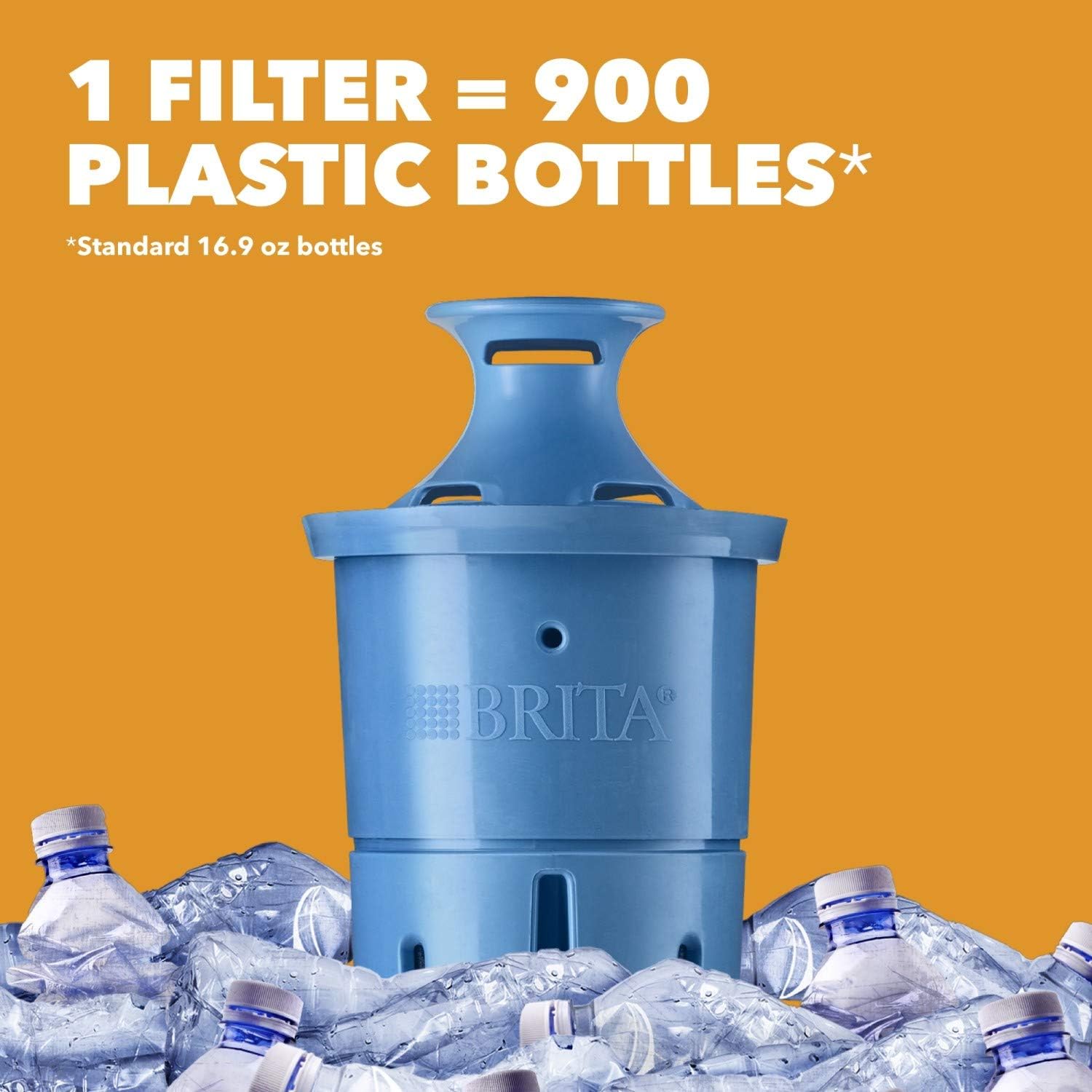 Brita Longlast+ Water Filter, Longlast+ Replacement Filters for Pitcher and Dispensers, Reduces Lead, BPA Free, 2 Count (Package May Vary): Kitchen & Dining