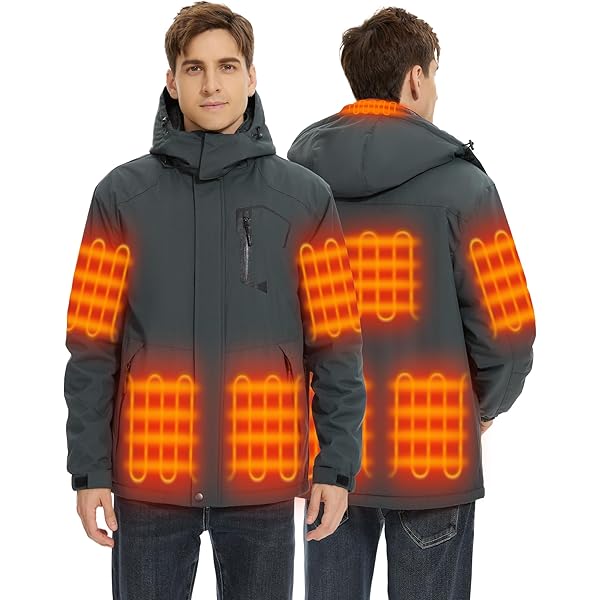Amazon.com: MIDIAN Heated Jacket with Battery Pack Down