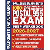 Postal Exam 955 Workbook: 1000+ Practice Questions for USPS Maintenance Test Drill-Based Prep for Maintenance Mechanic Electronics Technician &amp; Building Equipment Exam with Answer Keys &amp; Explanations