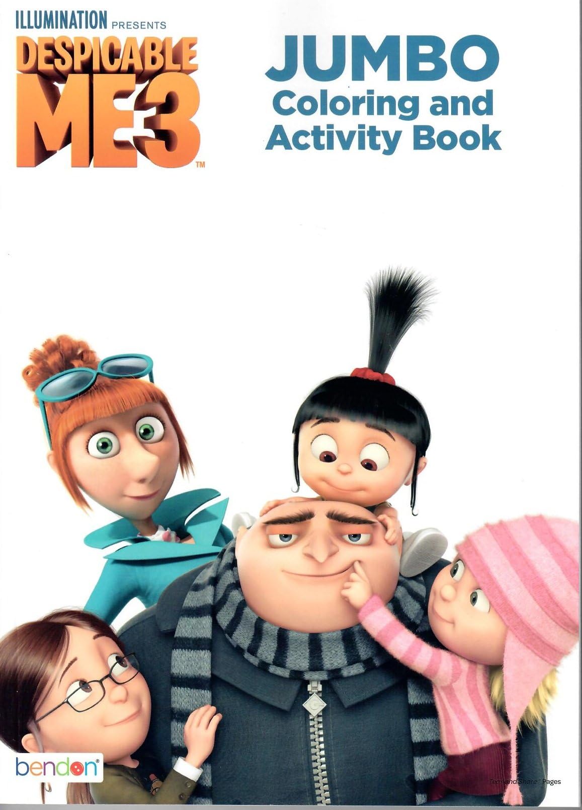 Despicable Me 3 Jumbo Coloring & Activity Book