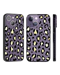 SCORPIFY for iPhone 15 Plus Case with Gold Leopard