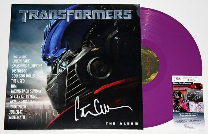 Peter Cullen Signed Transformers Movie Ost Album Lp Vinyl Record W Jsa Coa At Amazon S Entertainment Collectibles Store
