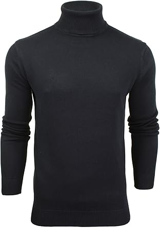 amazon mens roll neck jumpers