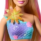 Barbie Flower Magic Mermaid Doll Fantasy Bath Water Bloom Feature view 5