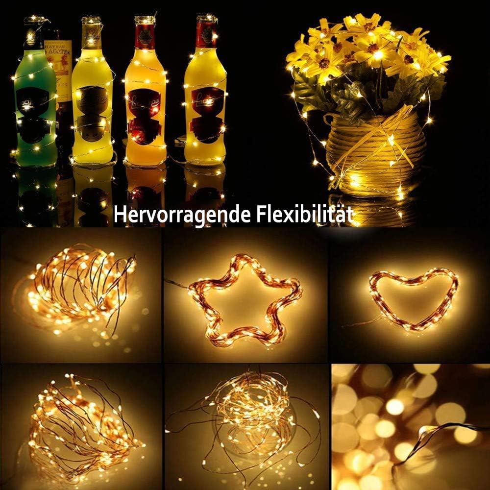 Vacoulery Micro Led String Lights Battery Powered - Image 4