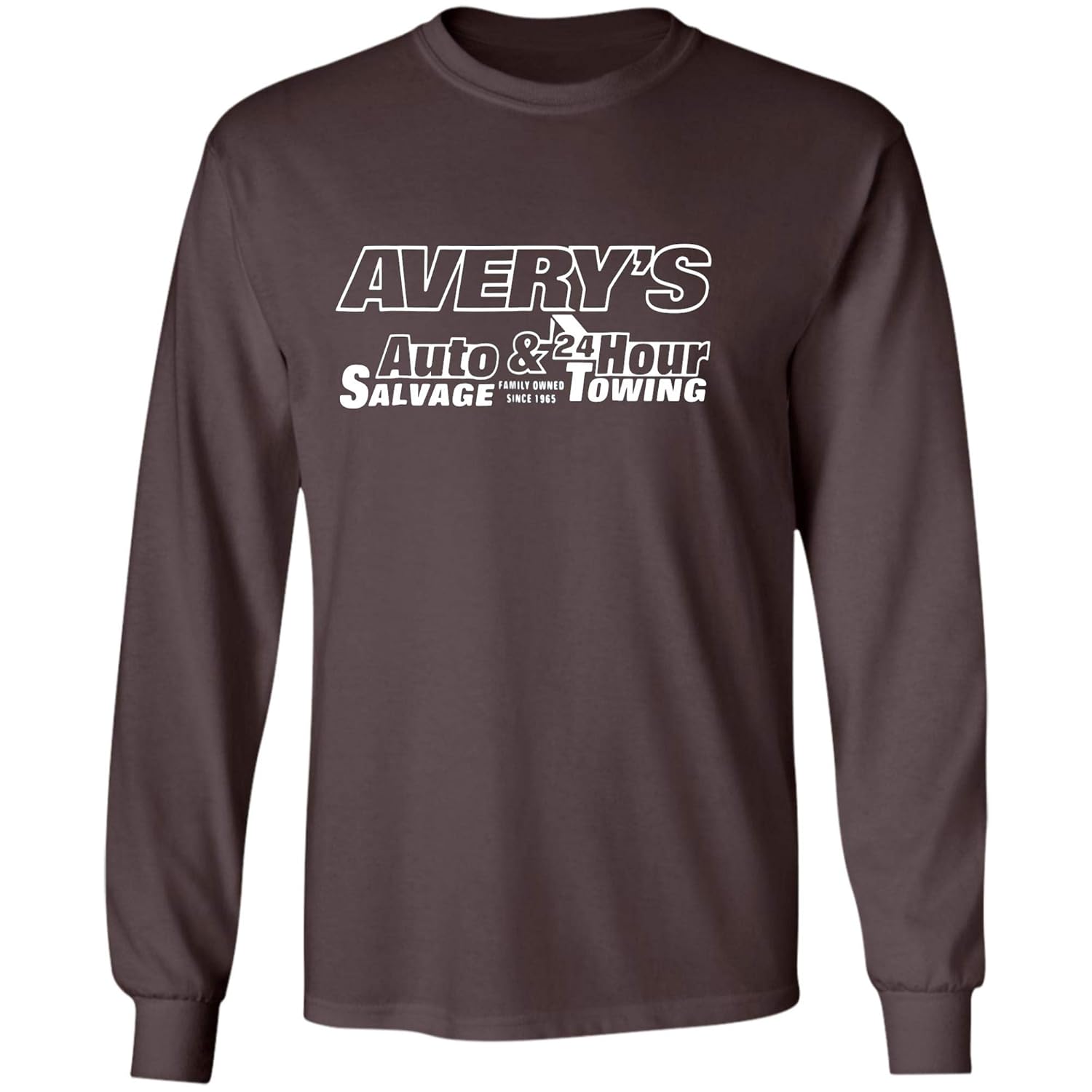 Avery S Auto Salvage Towing T Shirt Manitowoc Wisconsin Kinihax
