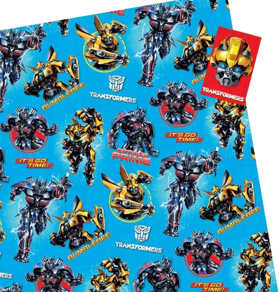 Transformers Christmas Wrapping Paper 