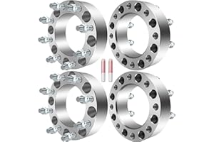 ECCPP 4pcs 8x170 Wheel Spacers 8 LUG 2" (50mm) 8x170mm to 8X170mm 125mm fits for 2003-2005 for Excursion || 2003-2018 for F-2