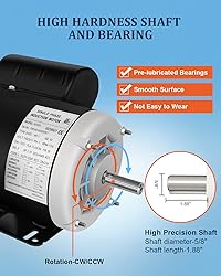 1/2HP Agricultural Compressor Motor, Single Phase