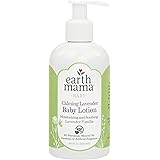 Earth Mama Calming Lavender Baby Lotion with Organic Calendula, 8 Fl Oz