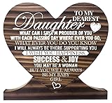 Daughter Gifts From Dad Or Mum Gift Printed Wood