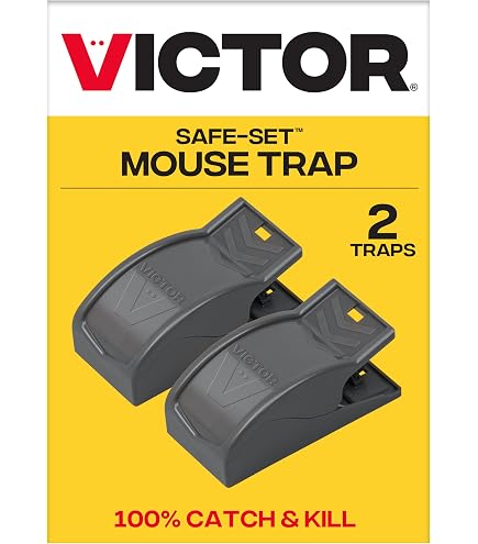 Amazon.com : Victor M137 Quick-Set Mouse Trap : Patio, Lawn & Garden