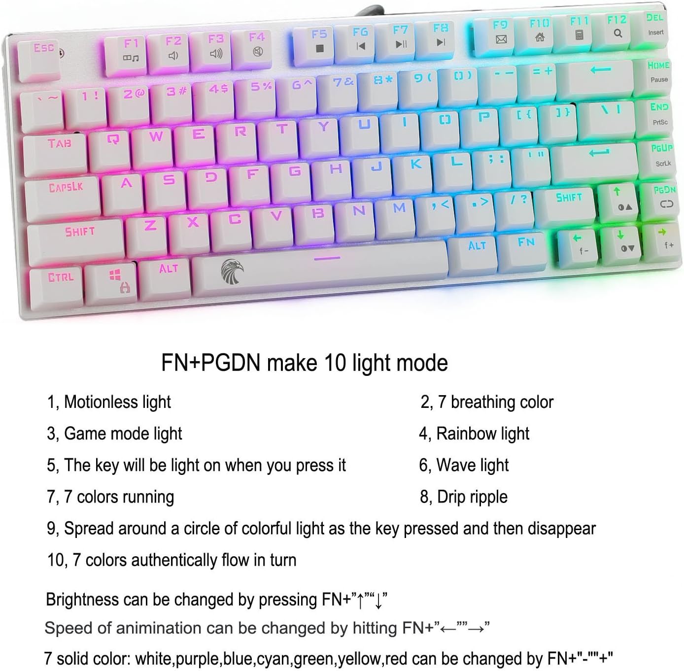  E-Element Z-88 60% RGB Mechanical Gaming Keyboard