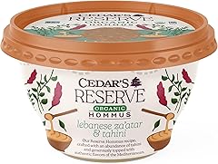 CEDARS MEDITERRANEAN FOOD Organic Cedar's Reserve Zaatar Hommus, 10 OZ