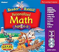 Reader Rabbit Personalized Math Ages 6 - 9 Deluxe