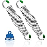 2 Pack Premium Porch Swing Springs,1300 LB Heavy Duty Springs, Rust Resistant Swing Springs, Spring for Swing Hammock Hanging Chair Spring for Hammock Spring,Porch Swings