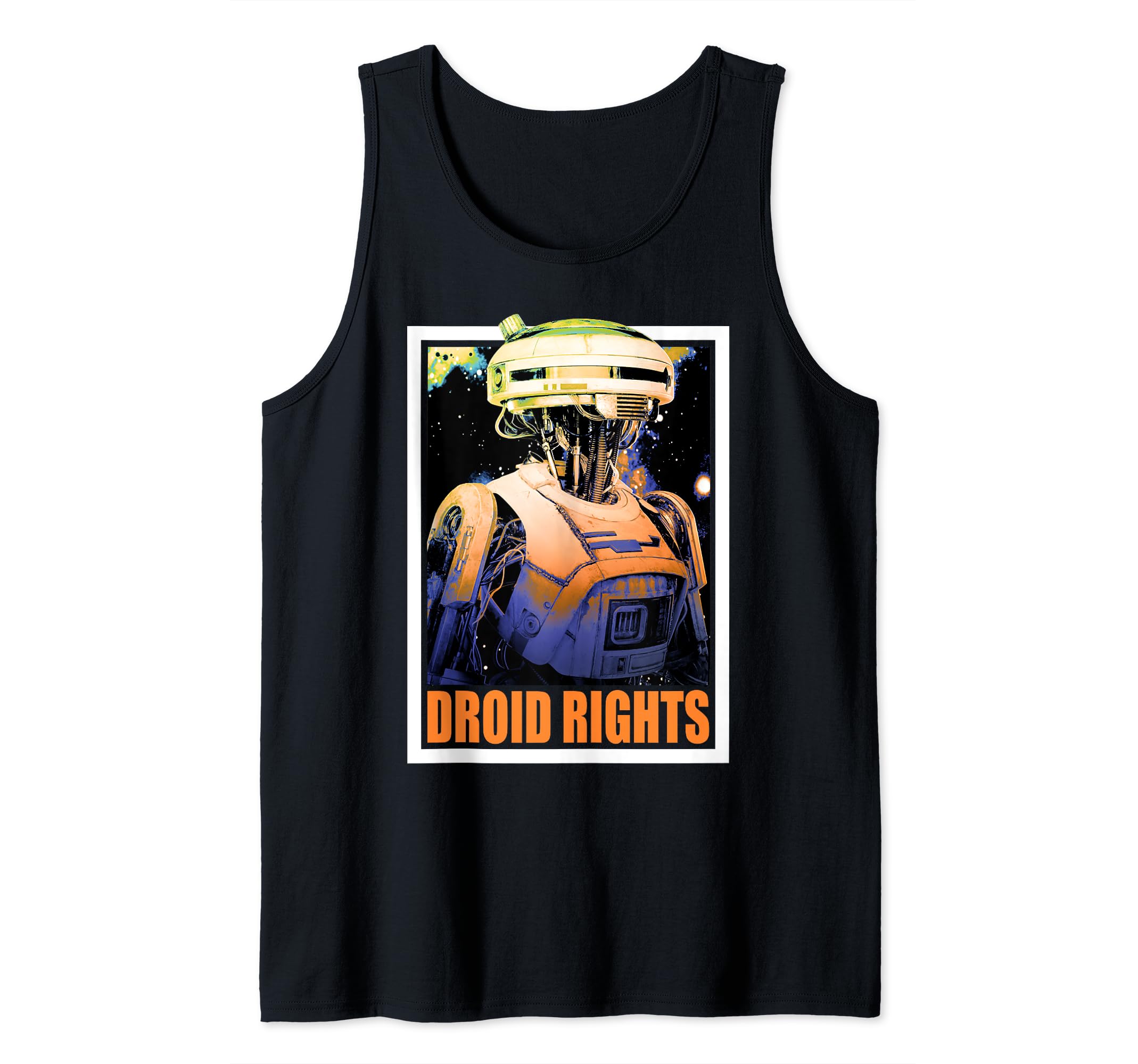 Star Wars Han Solo Movie L3-37 Droid Rights Tank Top