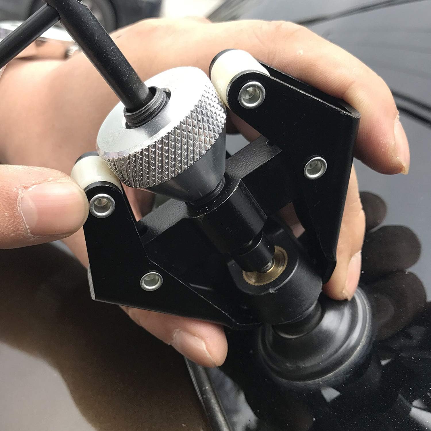 Vautoparts Wiper Arm Puller Battery Terminal Puller - Wiper Arm Bearing Removal Tool Kit Wiper Ball Rama Car Repair Demolition Wipers Special Handling Tools Two Claw Puller Adjustable Versitile Clamp: Automotive